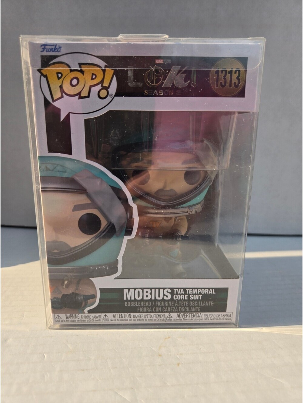 Funko Pop! Marvel Loki Season 2 Mobius TVA Temporal Core Suit Collectible Figure